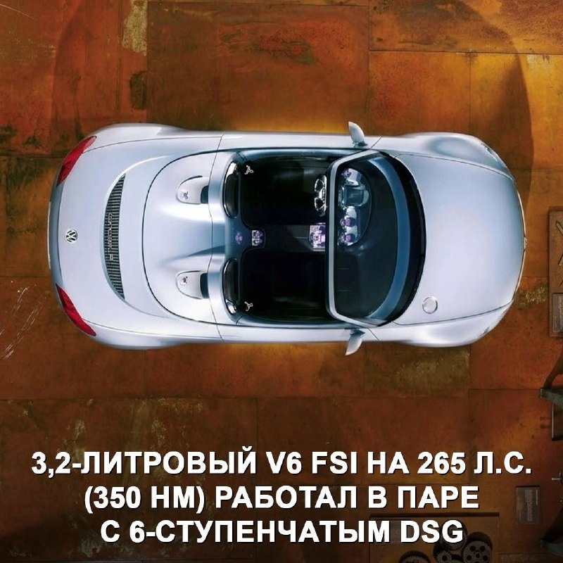 Volkswagen Concept R: спорткар, который мог появиться в 2007-м