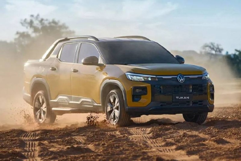 Недорогой пикап Volkswagen Tukan показали без камуфляжа Недорогой пикап Volkswagen Tukan показали без камуфляжа
