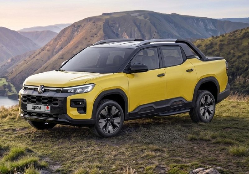 Volkswagen Tukan: представлен новый пикап на базе T-Cross