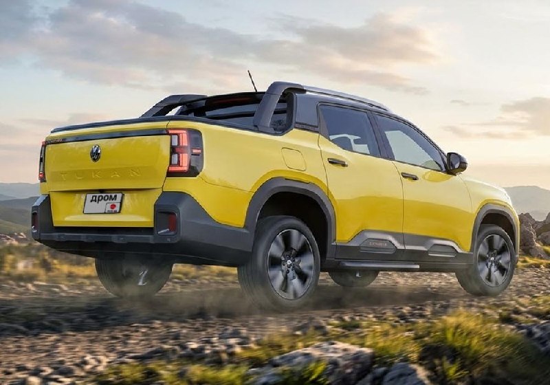 Volkswagen Tukan: представлен новый пикап на базе T-Cross