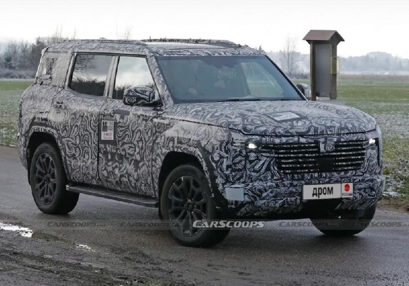Новый Mitsubishi Pajero: премьера через неделю и первые подробности