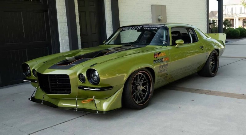 Уникальный Chevrolet Camaro 1973 года с V8 на 680 л.с. впервые уйдет с молотка Уникальный Chevrolet Camaro 1973 года с V8 на 680 л.с. впервые уйдет с молотка