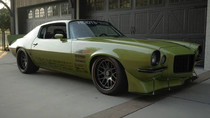 Уникальный Chevrolet Camaro 1973 года с V8 на 680 л.с. впервые уйдет с молотка Уникальный Chevrolet Camaro 1973 года с V8 на 680 л.с. впервые уйдет с молотка
