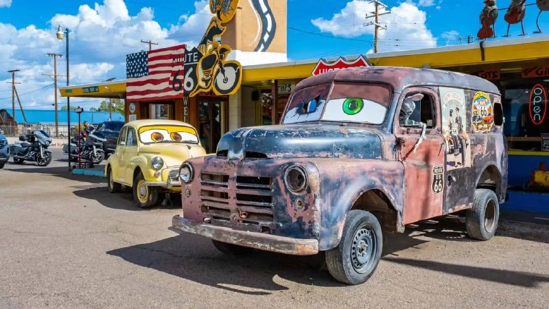 Радиатор-Спрингс из «Тачек» существует: прототип городка на Route 66 Радиатор-Спрингс из «Тачек» существует: прототип городка на Route 66