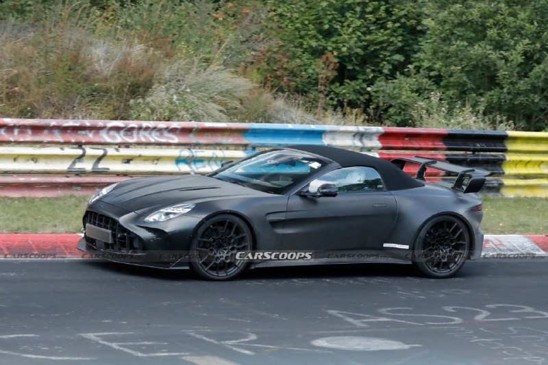 Aston Martin готовит экстремальный родстер с 700-сильным V8 и огромным антикрылом Aston Martin готовит экстремальный родстер с 700-сильным V8 и огромным антикрылом