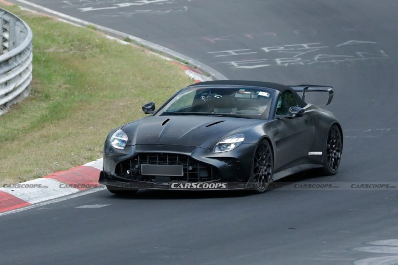 Aston Martin готовит экстремальный родстер с 700-сильным V8 и огромным антикрылом Aston Martin готовит экстремальный родстер с 700-сильным V8 и огромным антикрылом