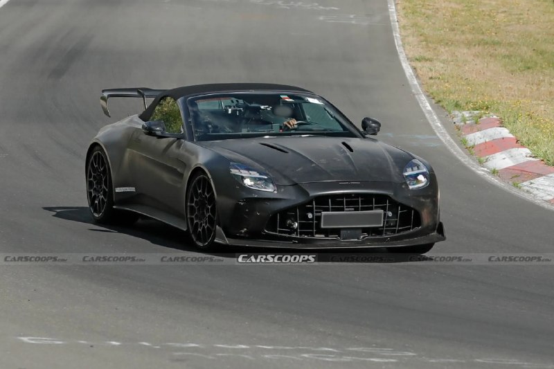 Aston Martin готовит экстремальный родстер с 700-сильным V8 и огромным антикрылом Aston Martin готовит экстремальный родстер с 700-сильным V8 и огромным антикрылом
