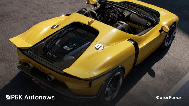 Редкий Ferrari 849 Testarossa Spider появится в России