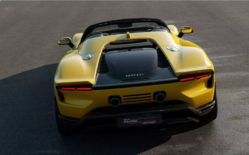 Редкий Ferrari 849 Testarossa Spider мощностью 1050 л.с. привезут в Россию