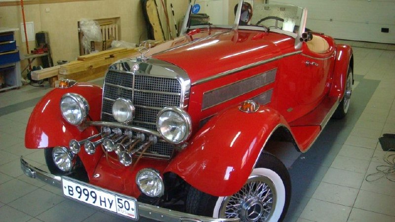 Столетний (почти) Мерс: родстер Mercedes 170, который собрали заново Столетний (почти) Мерс: родстер Mercedes 170, который собрали заново