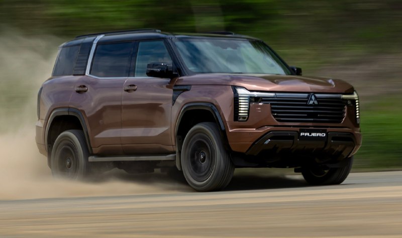Mitsubishi представила новый рамный внедорожник Pajero Mitsubishi представила новый рамный внедорожник Pajero
