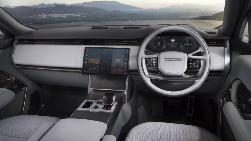 Range Rover представил первый полностью электрический внедорожник Range Rover представил первый полностью электрический внедорожник