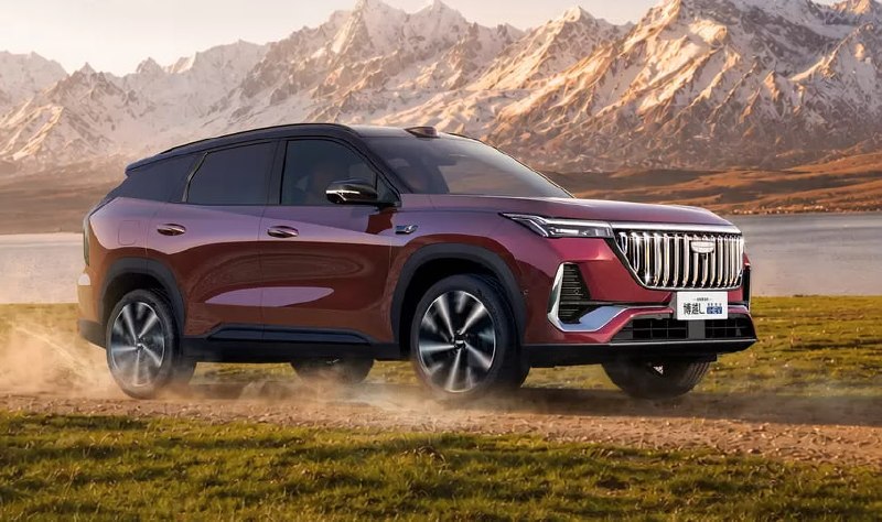 Geely Atlas получил гибридную версию с новой внешностью Geely Atlas получил гибридную версию с новой внешностью