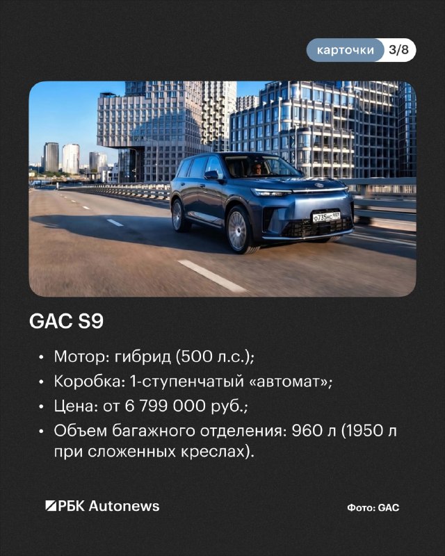 Названы самые вместительные кроссоверы и внедорожники на российском рынке Названы самые вместительные кроссоверы и внедорожники на российском рынке