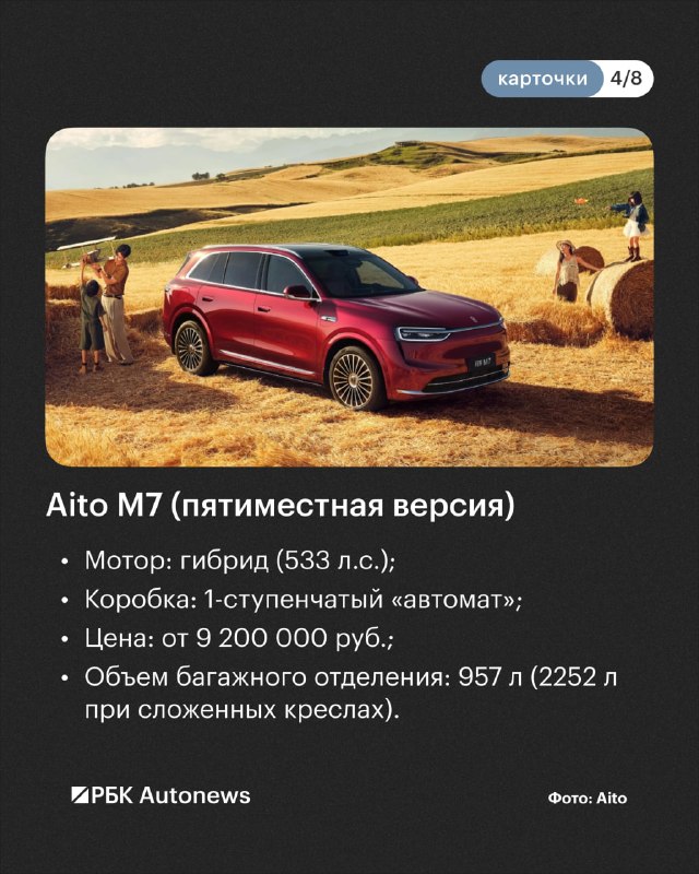 Названы самые вместительные кроссоверы и внедорожники на российском рынке Названы самые вместительные кроссоверы и внедорожники на российском рынке