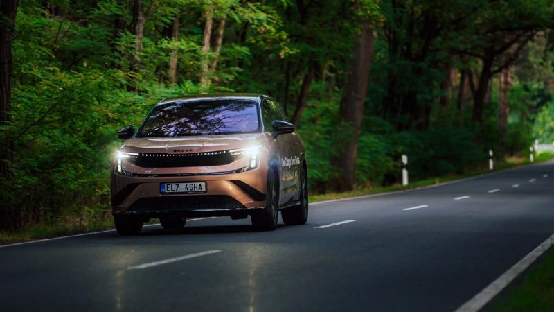 Электрический Skoda Peaq проехал 936 км на одной зарядке и установил рекорд в классе Электрический Skoda Peaq проехал 936 км на одной зарядке и установил рекорд в классе