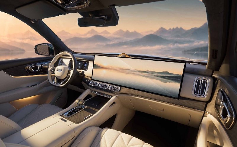 Geely показала новый флагманский кроссовер Monjaro Plus