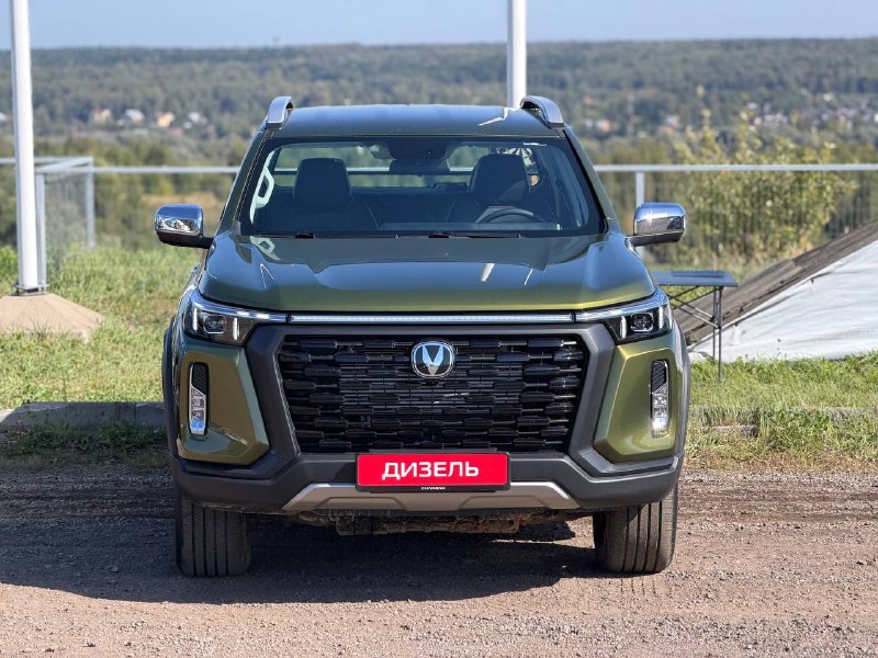 Changan Hunter Plus Diesel: тест дизельного пикапа на полигоне