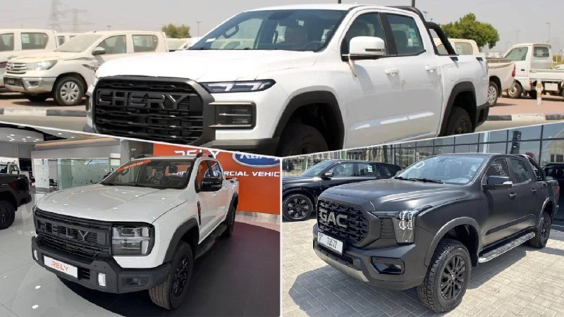 Три китайских пикапа в одном обзоре: Chery и GAC