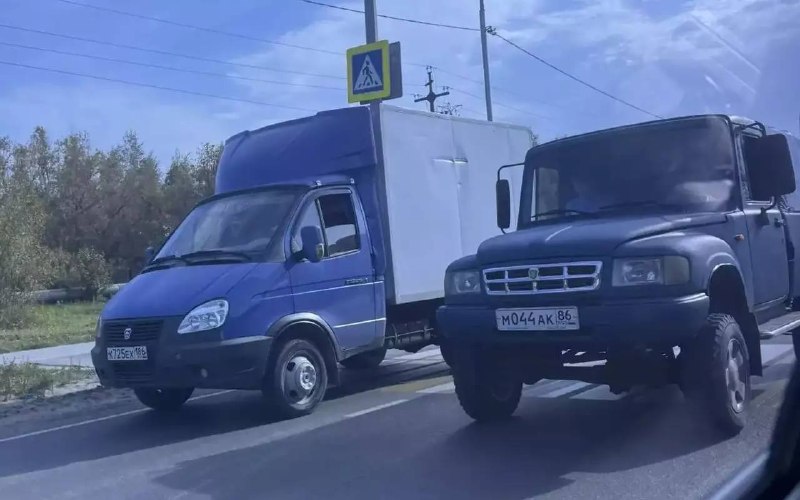 Редчайший пикап ГАЗ-2308 Атаман попал на фото в Нижневартовске