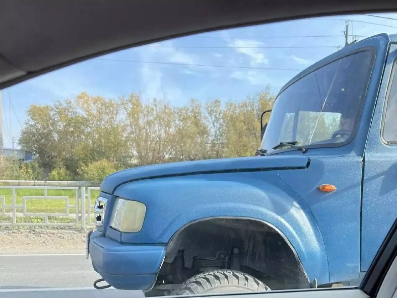 Редчайший пикап ГАЗ-2308 Атаман попал на фото в Нижневартовске