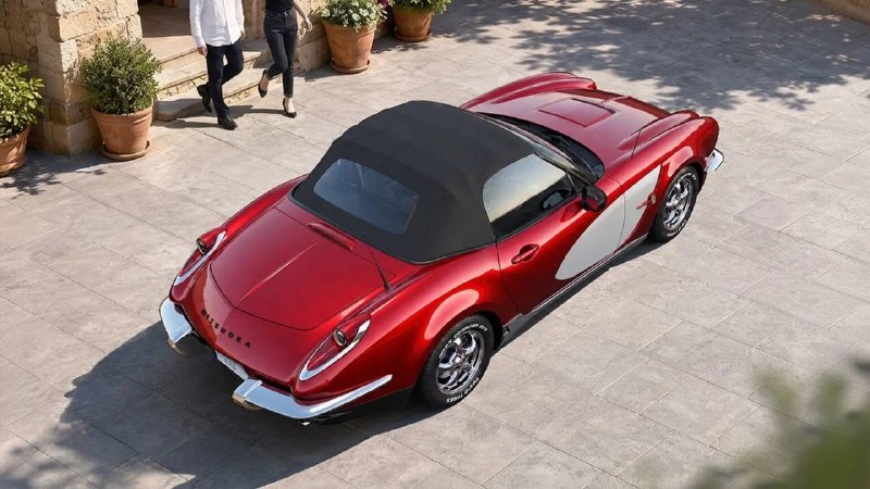 Mitsuoka LA1 — ретро-родстер на базе Mazda MX-5 в стиле Corvette C1