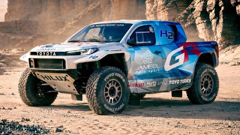 Toyota представила водородный внедорожник DKR GR FC Hilux для «Дакара» Toyota представила водородный внедорожник DKR GR FC Hilux для «Дакара»