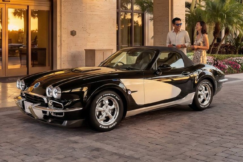 Mitsuoka LA1: родстер на базе Mazda MX-5 в стиле Chevrolet Corvette C1