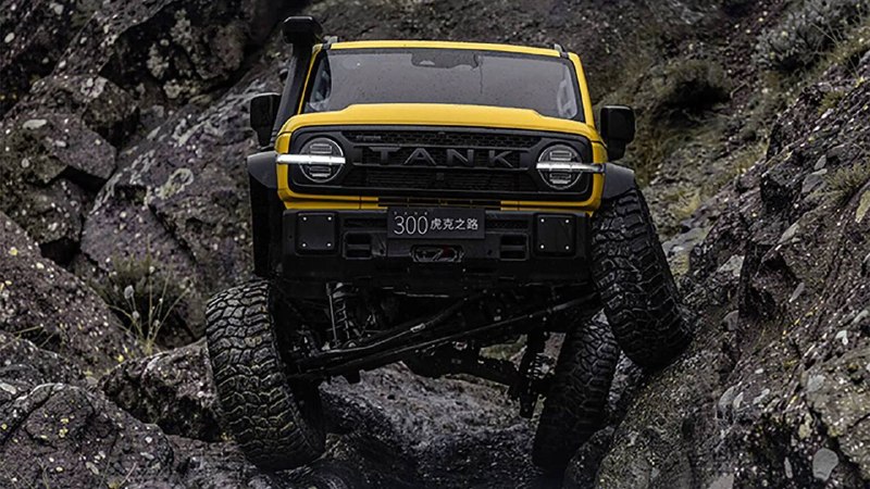 Tank 300 Hooke Trail: хардкорный внедорожник с двумя неразрезными мостами Tank 300 Hooke Trail: хардкорный внедорожник с двумя неразрезными мостами