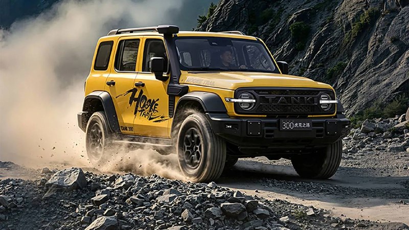 Tank 300 Hooke Trail: хардкорный внедорожник с двумя неразрезными мостами Tank 300 Hooke Trail: хардкорный внедорожник с двумя неразрезными мостами