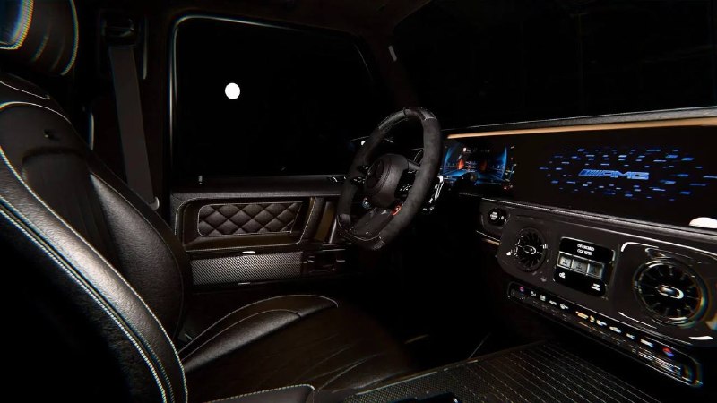 Mercedes G-Class получил карбоновый обвес со светящимся бампером Mercedes G-Class получил карбоновый обвес со светящимся бампером
