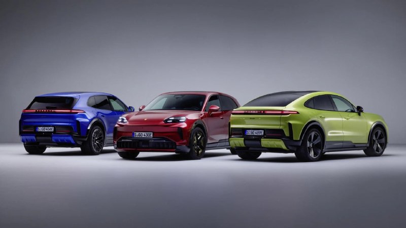 Porsche Cayenne Electric: беспроводная зарядка, доводчики дверей и 105 цветов Porsche Cayenne Electric: беспроводная зарядка, доводчики дверей и 105 цветов