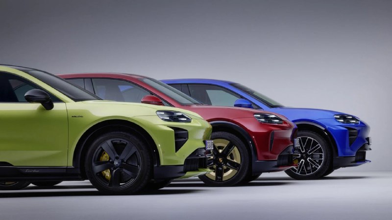 Porsche Cayenne Electric: беспроводная зарядка, доводчики дверей и 105 цветов Porsche Cayenne Electric: беспроводная зарядка, доводчики дверей и 105 цветов