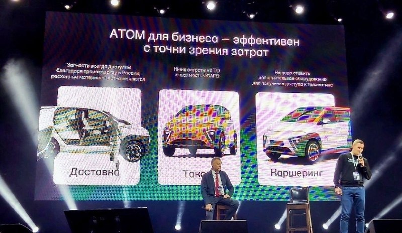 Эксперт «За рулем» объяснил, кто будет покупать электромобиль «Атом» Эксперт «За рулем» объяснил, кто будет покупать электромобиль «Атом»