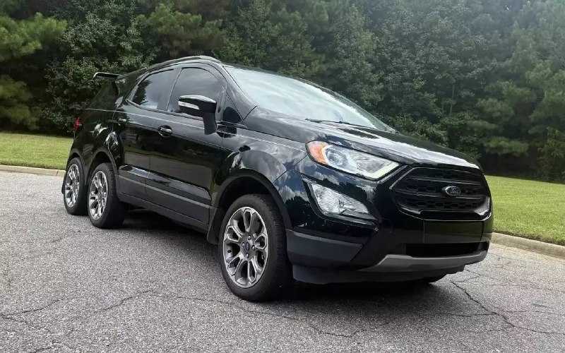 Шестиколёсный Ford EcoSport: необычный кроссовер продают на аукционе Шестиколёсный Ford EcoSport: необычный кроссовер продают на аукционе