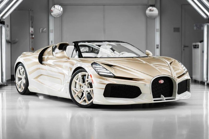 В Россию впервые за 13 лет привезли новый Bugatti W16 Mistral В Россию впервые за 13 лет привезли новый Bugatti W16 Mistral