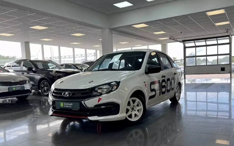 Гоночная Лада Гранта Sport S1600 продается почти за 3 млн рублей