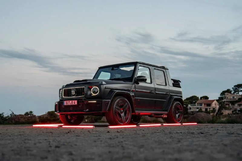 Brabus 900 Rocket Cabrio: четырёхдверный кабриолет на базе Гелика с 900-сильным двигателем Brabus 900 Rocket Cabrio: четырёхдверный кабриолет на базе Гелика с 900-сильным двигателем