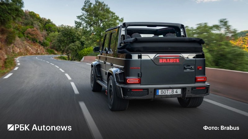 Brabus представил открытый Mercedes-AMG G 63: 900 л.с. и тираж 50 экземпляров Brabus представил открытый Mercedes-AMG G 63: 900 л.с. и тираж 50 экземпляров