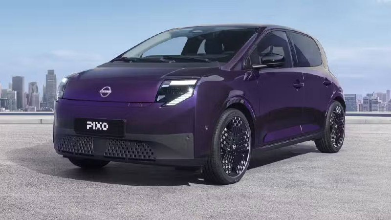 Nissan Pixo: электрический «игрушечный» хэтчбек с пиксельным дизайном Nissan Pixo: электрический «игрушечный» хэтчбек с пиксельным дизайном