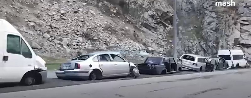 В Северной Осетии утилизируют 500 брошенных у границы автомобилей