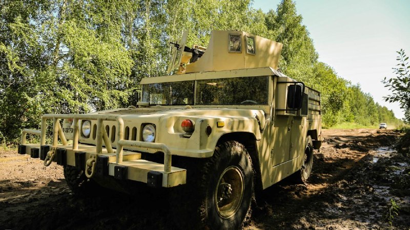 Самодельные реплики HMMWV для страйкбола