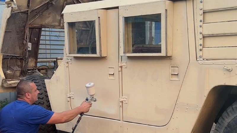Самодельные реплики HMMWV для страйкбола