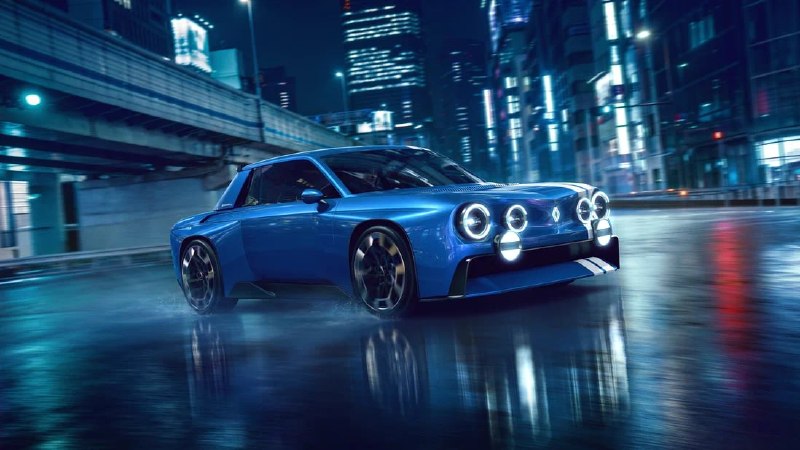 Renault показала электрический концепт 8 Gordini Renault показала электрический концепт 8 Gordini