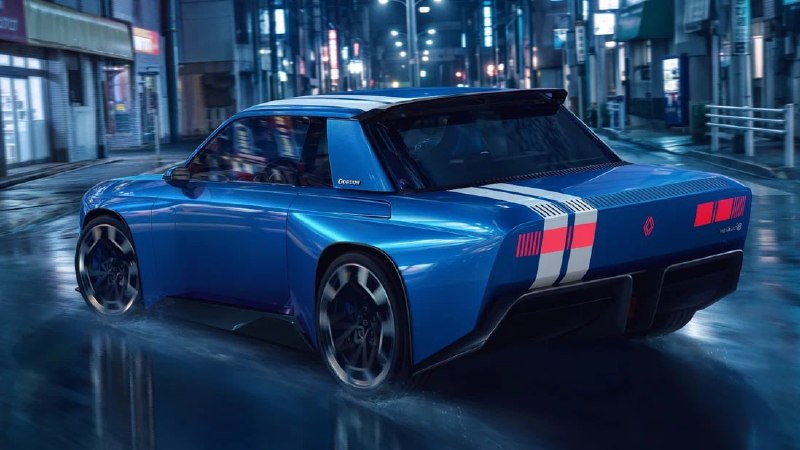 Renault показала электрический концепт 8 Gordini Renault показала электрический концепт 8 Gordini