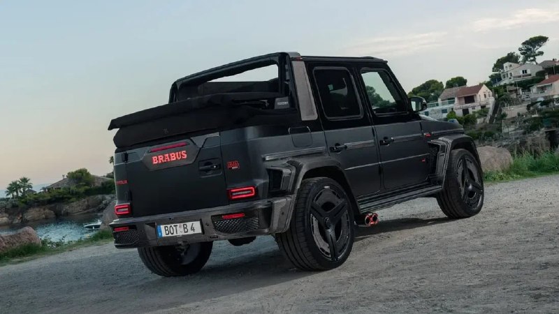 Brabus представил 900-сильный кабриолет на базе Mercedes-AMG G 63