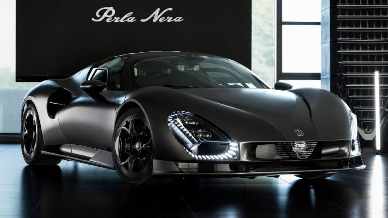 Alfa Romeo показала уникальную 33 Stradale Perla Nera Alfa Romeo показала уникальную 33 Stradale Perla Nera