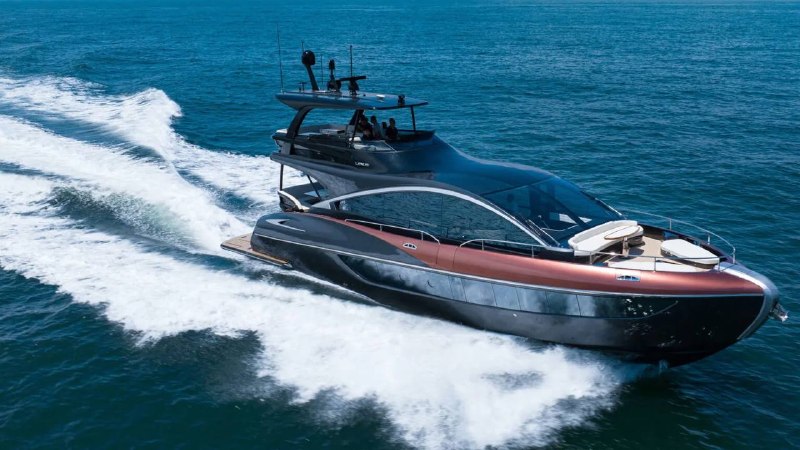 Lexus LY 680: роскошная яхта с двигателями Volvo Penta