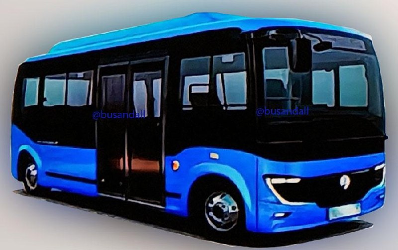 Так будет выглядеть 6-метровый электробус КАМАЗ и Foton