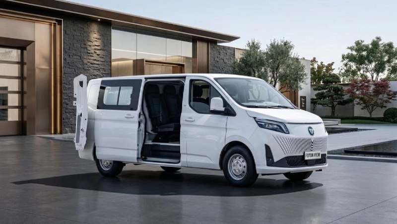 Foton View для России: показаны пассажирские микроавтобусы 5+1, 7+1 и 8+1